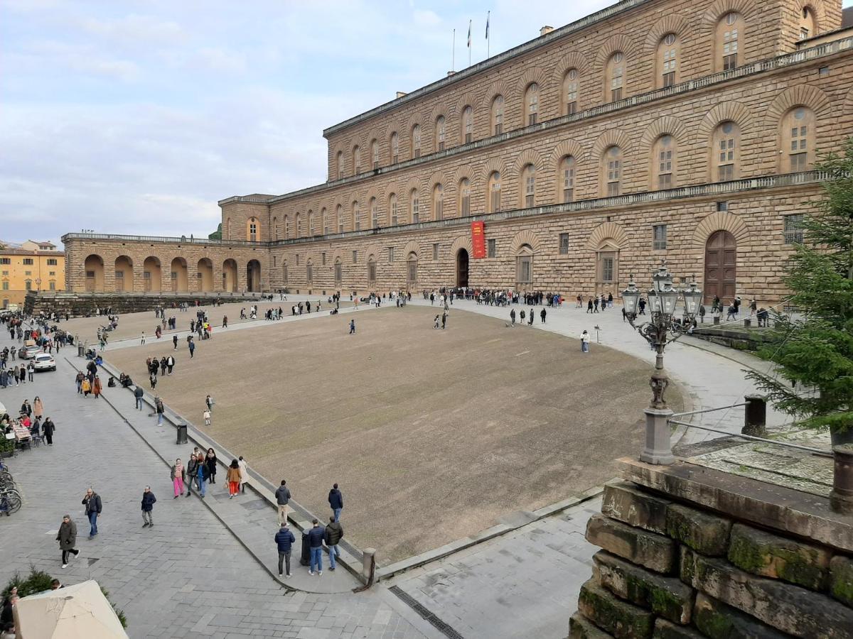 Piazza Pitti View Daire Floransa Dış mekan fotoğraf